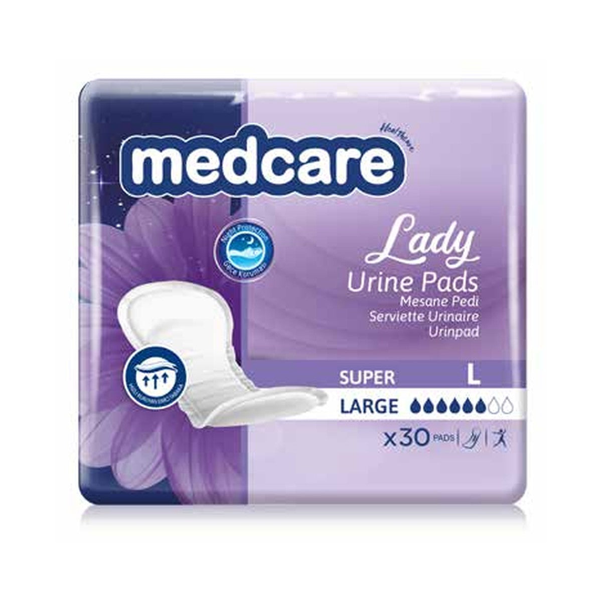 Medcare Lady Urine Pads Super